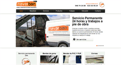 Desktop Screenshot of bandasnavarban.com